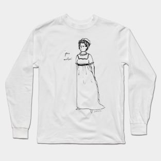 Inky Jane Austen Long Sleeve T-Shirt